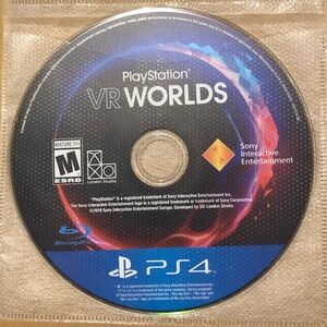 3/$40 VR Worlds - PS4 Disc Only